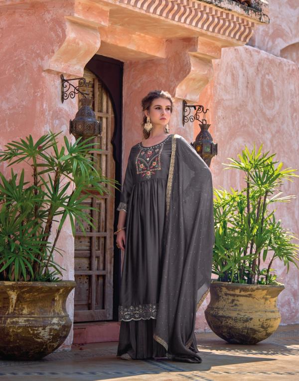 Lily And Lali Masakali Party wear Silk Kurti With Bottom Dupatta Collection